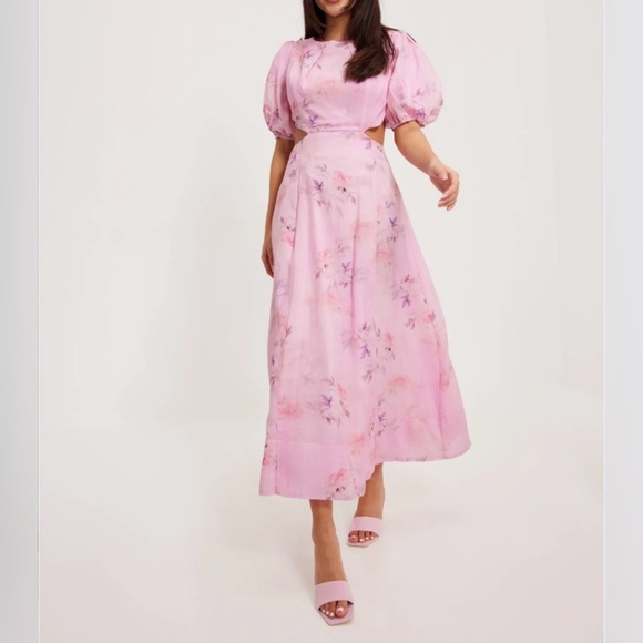 BARDOT MALINA FLORAL MIDI DRESS - Picture 1 of 12